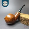 Mina Pipes Smooth Apple w/ Boxwood Estate Briar Pipe, Unsmoked