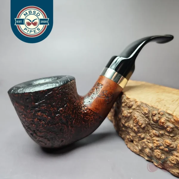 Morgan BlackJack 20 Sandblasted Dublin Briar Pipe, New