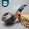 Morgan BlackJack 30 Sandblasted Bulldog Briar Pipe, New