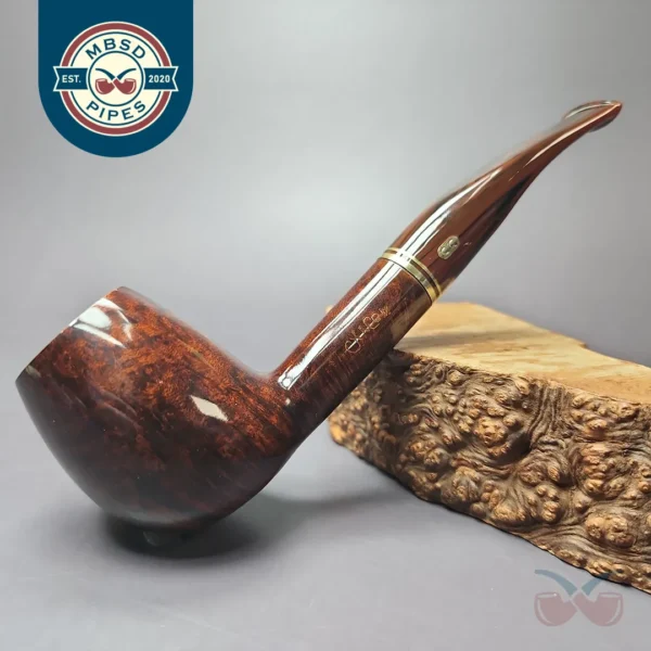 Chacom Montbrilliant 861 Smooth Brandy Estate Briar Pipe, French Estates, 9mm