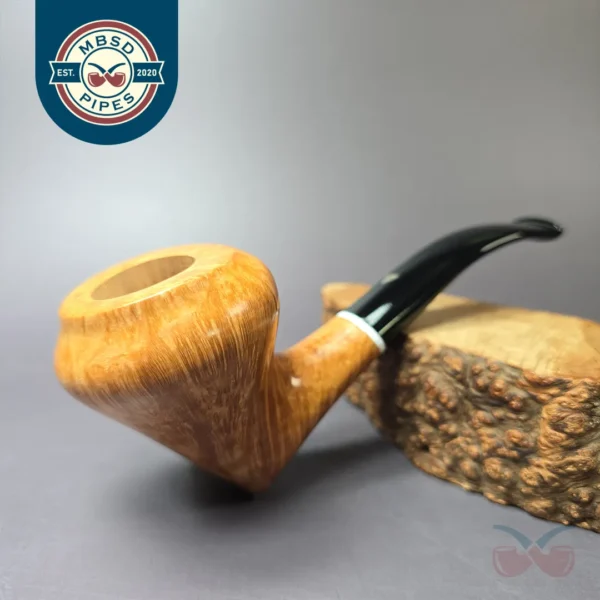 Viprati 4 Clover Smooth Acorn w/ Ivorite Estate Briar Pipe, Unsmoked