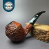 Il Ceppo Imperatori Era Sandblasted Bulldog Estate Briar Pipe, Italian Estates
