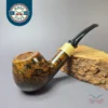 Mina Pipes Smooth Author w/ Boxwood Estate Briar Pipe, Unsmoked