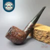 Dunhill 1963 Shell Briar Sandblasted Billiard Estate Briar Pipe, English Estates