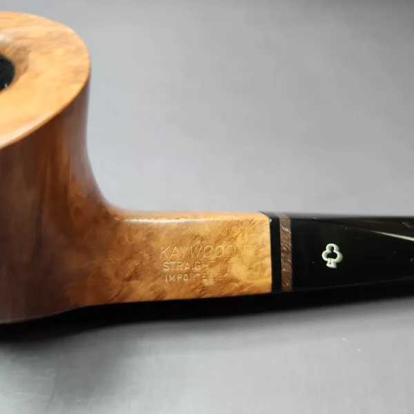 Kaywoodie Straight Grain Diamond Shank Dublin Estate Briar Pipe, American Estates - Image 2