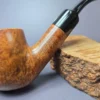 James Upshall S Grade Smooth Bent Billiard Estate Briar Pipe, English Estates - Image 2