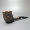 Castello Sea Rock KKK 19 Rusticated Zulu Estate Briar Pipe, Italian Estates - Image 2