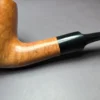 Roma Smooth Bent Billiard Estate Briar Pipe, Unsmoked - Image 2
