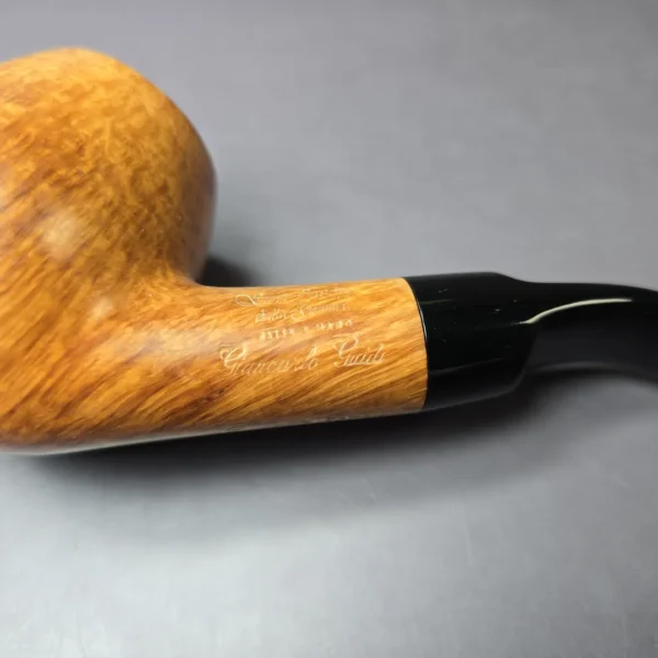 Ser Jacopo Gem Series Zaffiro Smooth Apple Estate Briar Pipe, Italian Estates - Image 2