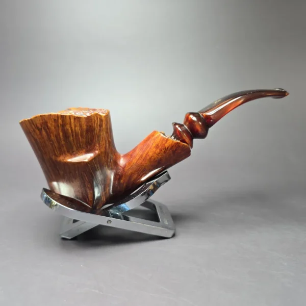 Bjarne Smooth Freehand Estate Briar Pipe, Danish Estates - Image 2