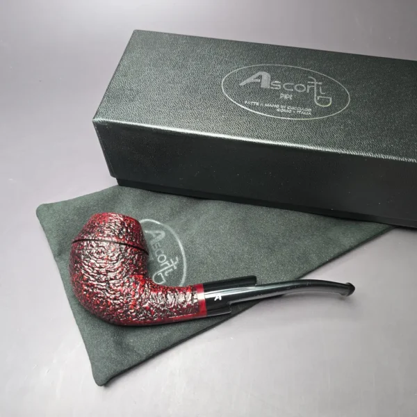 Ascorti Business Rusticated Rhodesian Estate Briar Pipe, Unsmoked - Image 2
