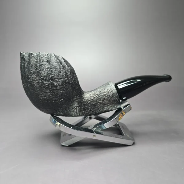 Peter Toth Sandblasted Freehand Handmade Briar Pipe, New - Image 2