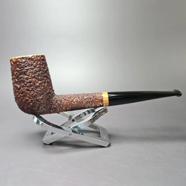 Walt Cannoy 10th Anniversary Cardinal House Munn E25 Handmade Briar Pipe, New - Image 2