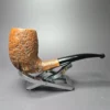 WO Larsen (1960s) Super Sandblasted Egg Estate Briar Pipe, Danish Estates - Image 2