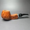 Giordano Lucca 0 Smooth Panel Shank Brandy Estate Briar Pipe, Unsmoked, 9mm - Image 2