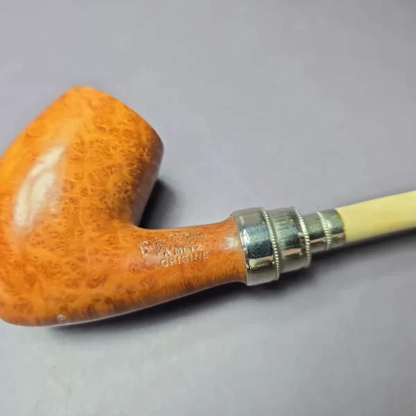 Butz-Choquin A Metz Origine 1 Spigot Churchwarden Estate Briar Pipe, French Estates - Image 2
