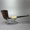 Walt Cannoy Cardinal House Hollingsworth E24 Handmade Briar Pipe, New - Image 2
