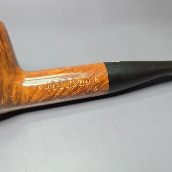 James Upshall P Grade Group 5 Smooth Apple Estate Briar Pipe, Unsmoked - Image 2