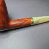 Savinelli Punto Oro 114 KS Smooth Billiard w/ Gold Estate Briar Pipe, Unsmoked, 6mm - Image 2