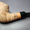 Morgan Bones Sandblasted Brandy Briar Pipe, New - Image 2