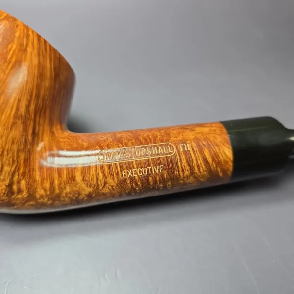James Upshall Executive Magnum Smooth Freehand Apple Estate Briar Pipe, Unsmoked - Image 2
