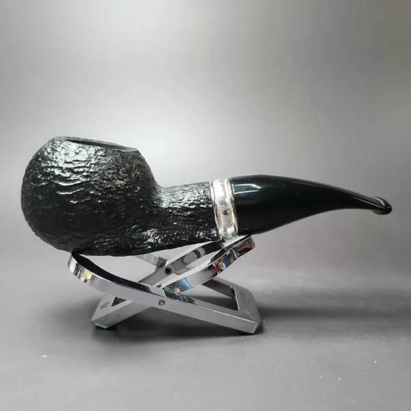 Savinelli Trevi 320 KS Rusticated Author Estate Briar Pipe, Italian Estates - Image 2