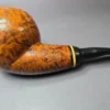 Mina Pipes Smooth Apple w/ Boxwood Estate Briar Pipe, Unsmoked - Image 2