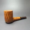 Radice Clear Fiammata Smooth Billiard w/ Ebonite Stem Estate Briar Pipe, Unsmoked - Image 2