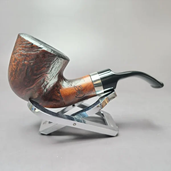 Morgan BlackJack 20 Sandblasted Dublin Briar Pipe, New - Image 2