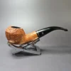 Kaywoodie Unique Sandblasted Rhodesian Estate Briar Pipe, American Estates - Image 2