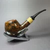 Mina Pipes Smooth Author w/ Boxwood Estate Briar Pipe, Unsmoked - Image 2