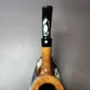 Cavicchi 1C Smooth Pickaxe Estate Briar Pipe, Italian Estates - Image 3