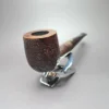 James Upshall w/ Bill Taylor Sandblast Billiard Estate Briar Pipe, Unsmoked - Image 3