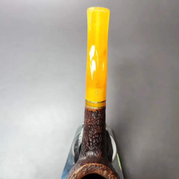 Savinelli for Pipes Ltd Rusticated Bent Billiard Estate Briar Pipe, Italian Estates - Image 3