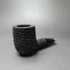 Dunhill 2001 Ring Grain 4903 Sandblasted Nosewarmer Estate Briar Pipe, English Esates - Image 3