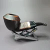 Morgan BlackJack 30 Sandblasted Bulldog Briar Pipe, New - Image 3