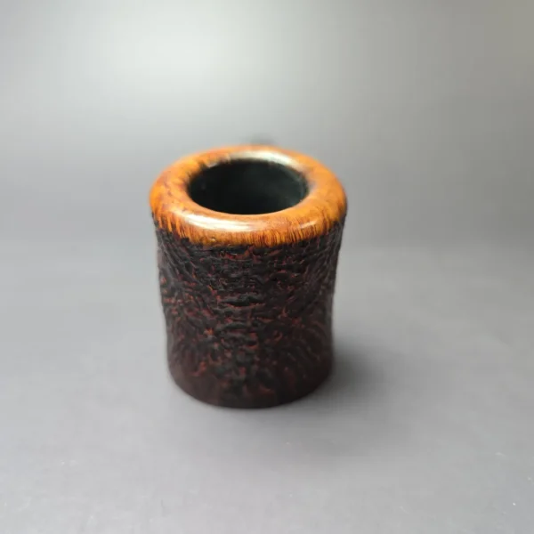 Dunhill 1960 Shell 6475 Sandblasted Cherrywood Estate Briar Pipe, English Estates - Image 3