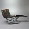 Castello Sea Rock KKK 19 Rusticated Zulu Estate Briar Pipe, Italian Estates - Image 3