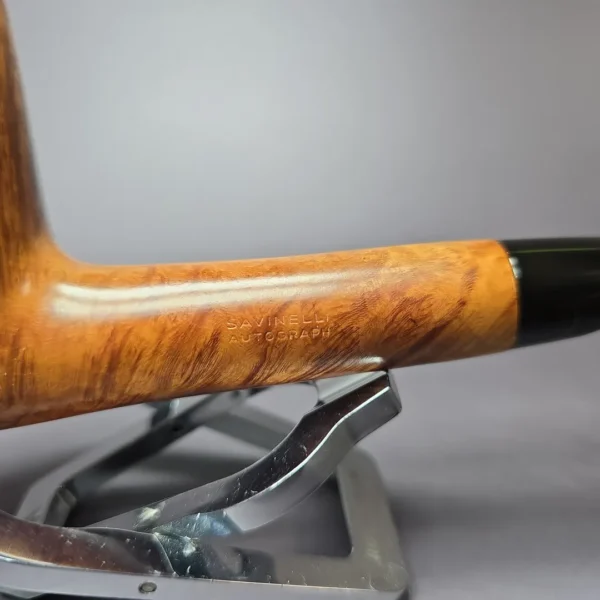 Savinelli Autograph 5 Smooth Freehand Liverpool Estate Briar Pipe, Italian Estates - Image 3