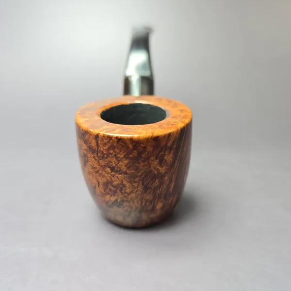 Ropp N88 Smooth Pot Sitter Estate Briar Pipe, French Estates - Image 3