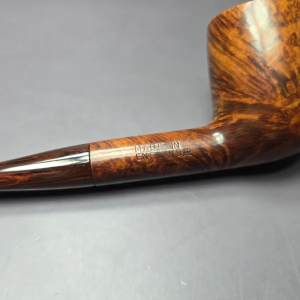 Dunhill 1990 Chestnut 4103 Smooth Billiard Estate Briar Pipe, English Estates - Image 3