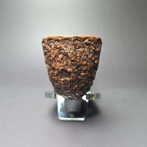 Steve Weiner 1999 Rusticated Dublin Estate Briar Pipe, American Estates - Image 3