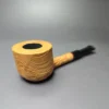 Proxima by Piero Vitale Sandblasted Pot Briar Pipe, New - Image 3