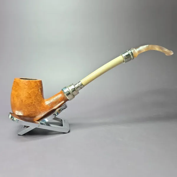 Butz-Choquin A Metz Origine 1 Spigot Churchwarden Estate Briar Pipe, French Estates - Image 3