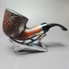 Morgan BlackJack 20 Sandblasted Dublin Briar Pipe, New - Image 3