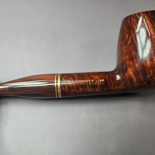 Chacom Montbrilliant 861 Smooth Brandy Estate Briar Pipe, French Estates, 9mm - Image 3