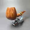 Peter Heeschen Smooth "P" Brandy Estate Briar Pipe, Danish Estates - Image 3