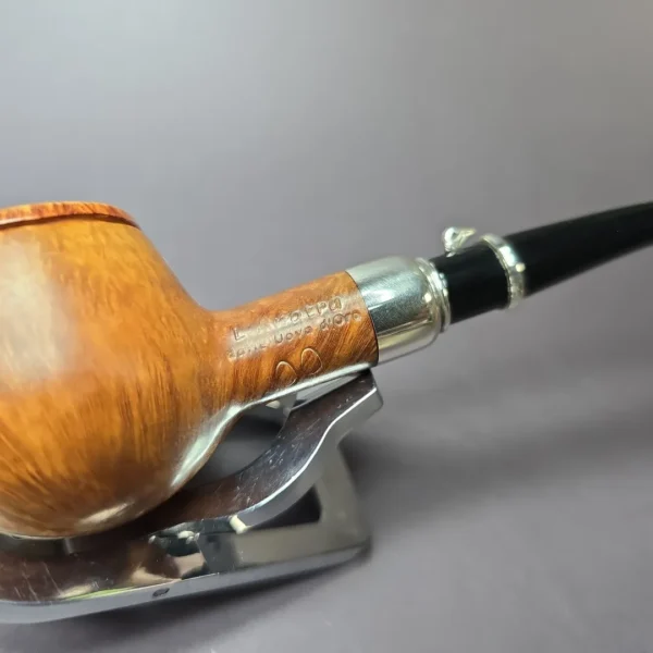L'Anatra Smooth Bean Pot (2 Eggs) Estate Briar Pipe, Italian Estates - Image 3