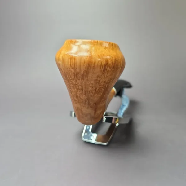 Viprati 4 Clover Smooth Acorn w/ Ivorite Estate Briar Pipe, Unsmoked - Image 3