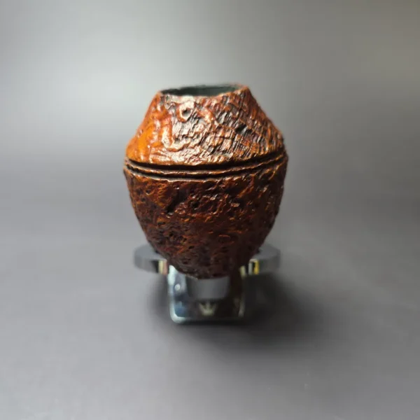 Il Ceppo Imperatori Era Sandblasted Bulldog Estate Briar Pipe, Italian Estates - Image 3